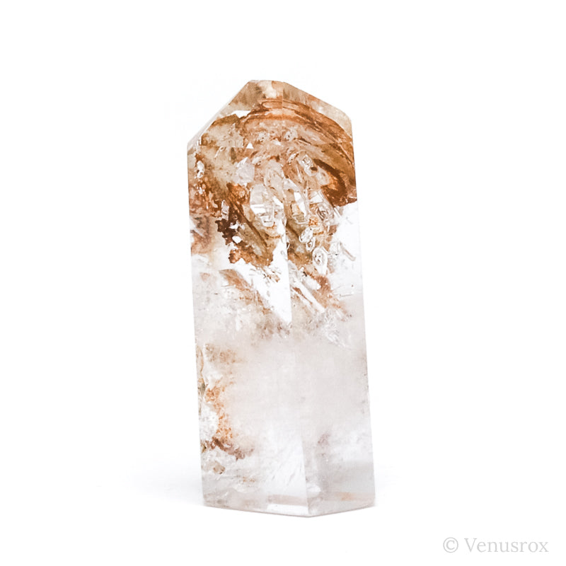 Elestial Quartz Part Polished/Part Natural Point from Madagascar | Venusrox