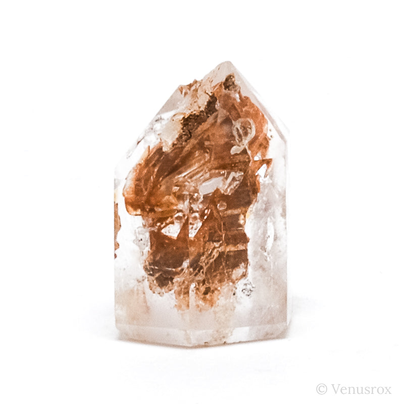 Elestial Quartz Part Polished/Part Natural Point from Madagascar | Venusrox