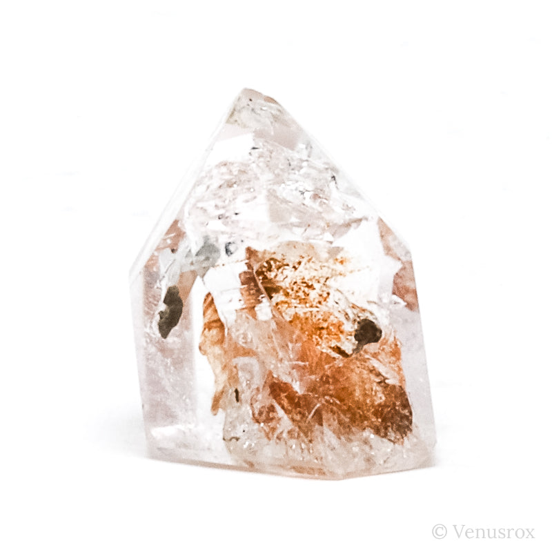 Elestial Quartz Part Polished/Part Natural Point from Madagascar | Venusrox