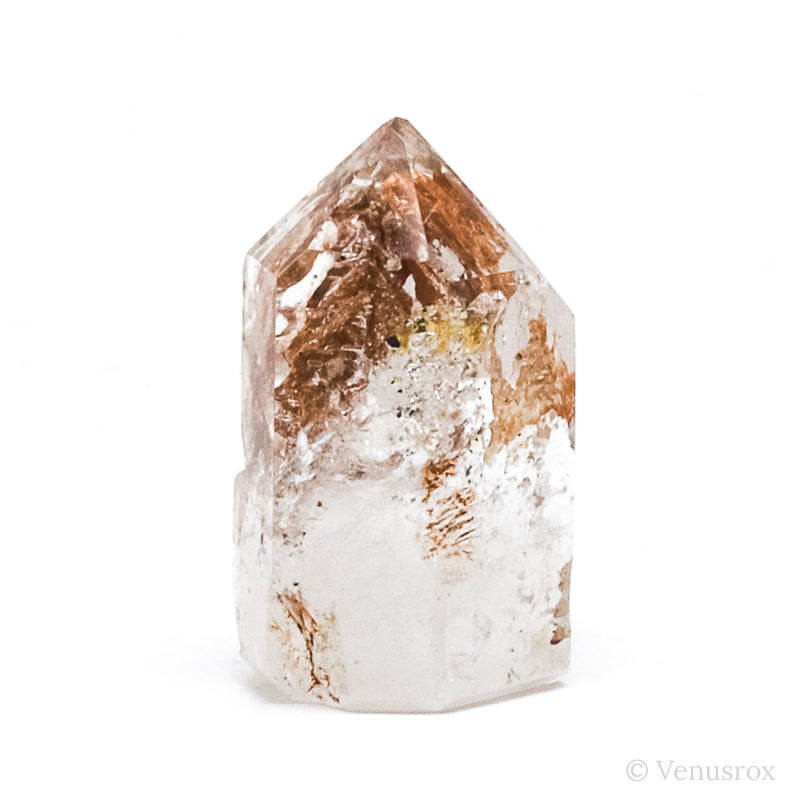 Elestial Quartz Part Polished/Part Natural Point from Madagascar | Venusrox