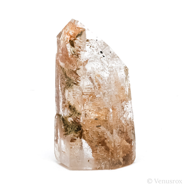 Elestial Quartz Part Polished/Part Natural Point from Madagascar | Venusrox