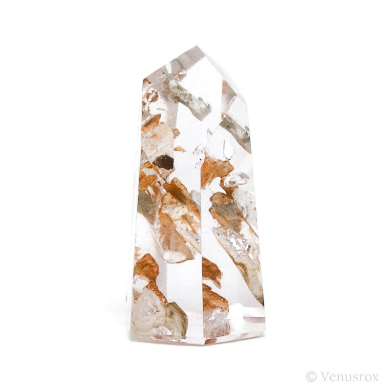 Elestial Quartz Part Polished/Part Natural Point from Madagascar | Venusrox