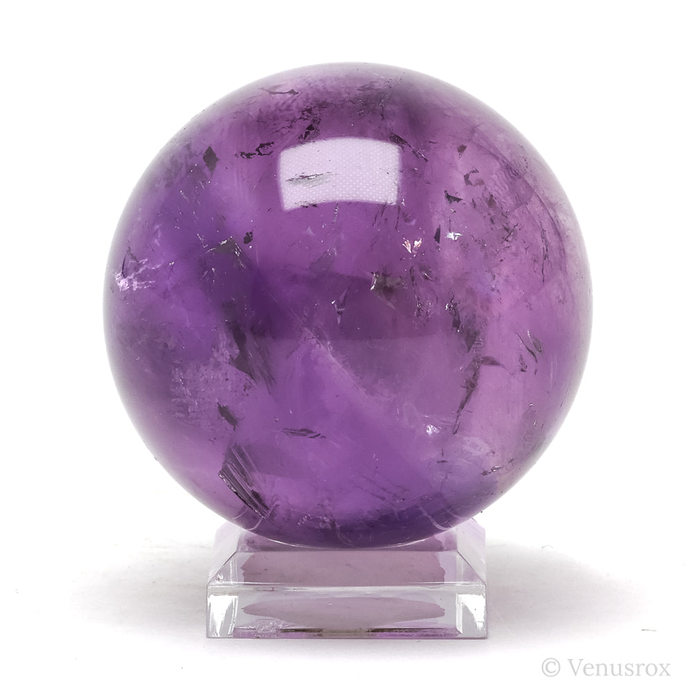 Amethyst Phantom Polished Sphere from Brazil | Venusrox