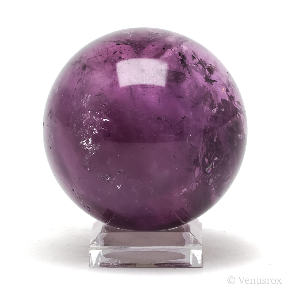 Amethyst Phantom Polished Sphere from Brazil | Venusrox
