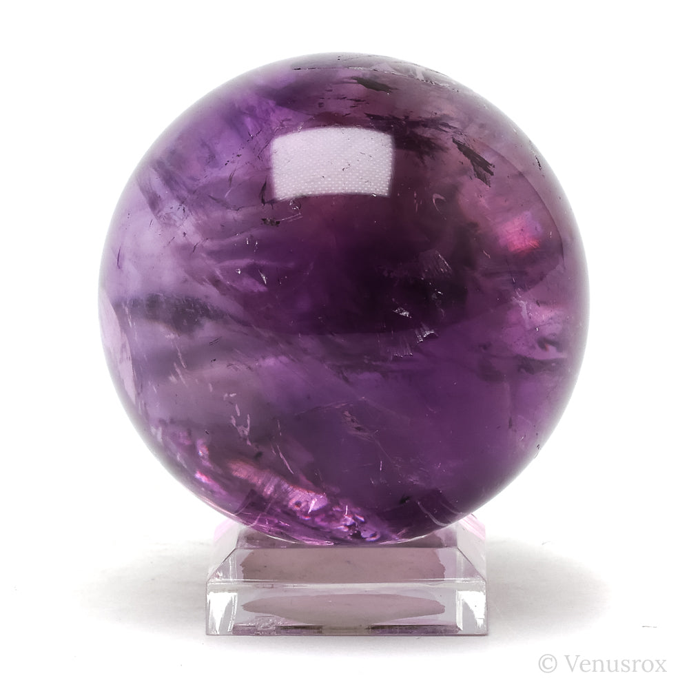 Amethyst Phantom Polished Sphere from Brazil | Venusrox