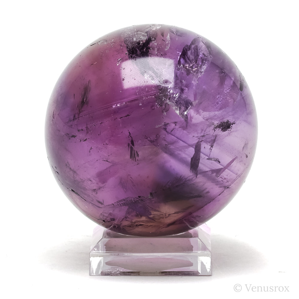 Amethyst Phantom Polished Sphere from Brazil | Venusrox