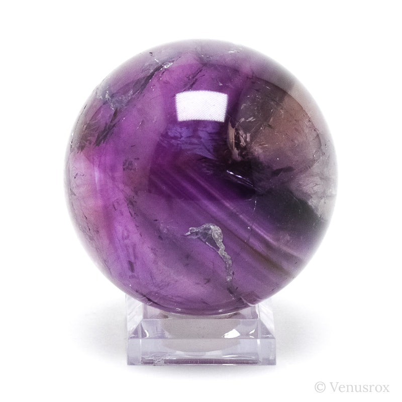 Amethyst Phantom Polished Sphere from Brazil | Venusrox
