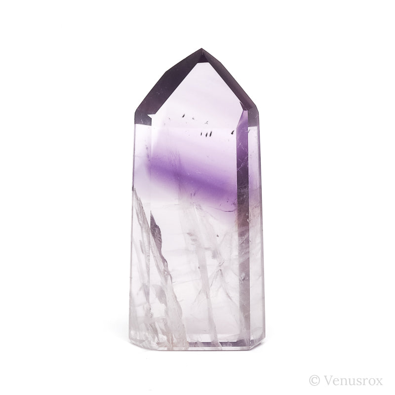 Amethyst Phantom Polished Point from the Quixaba Mine, Bahia, Brazil | Venusrox