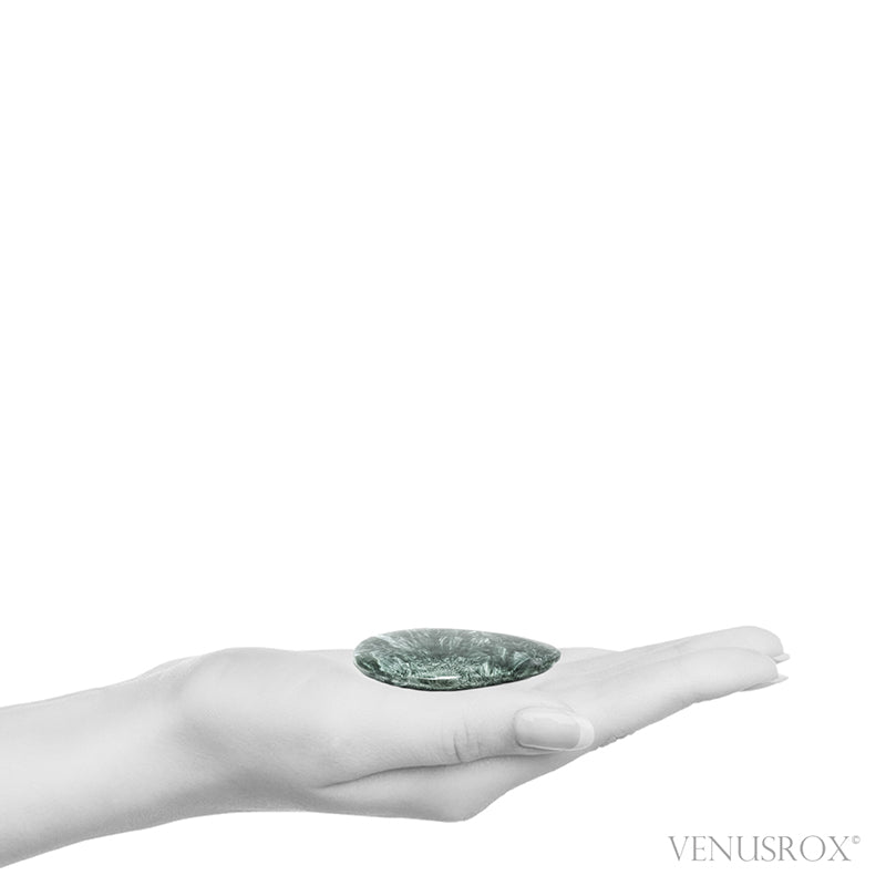 Seraphinite Polished Crystal from the Korshunovskoye Iron Scary Deposit, Irkutskaya Oblast, Siberia, Russia | Venusrox