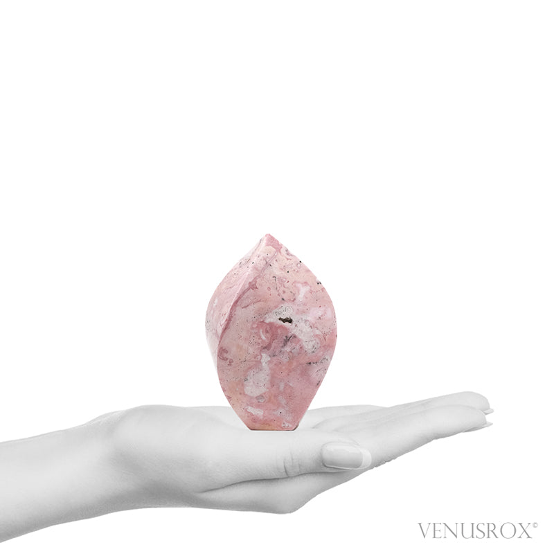 Rhodonite Polished Flame from Peru | Venusrox