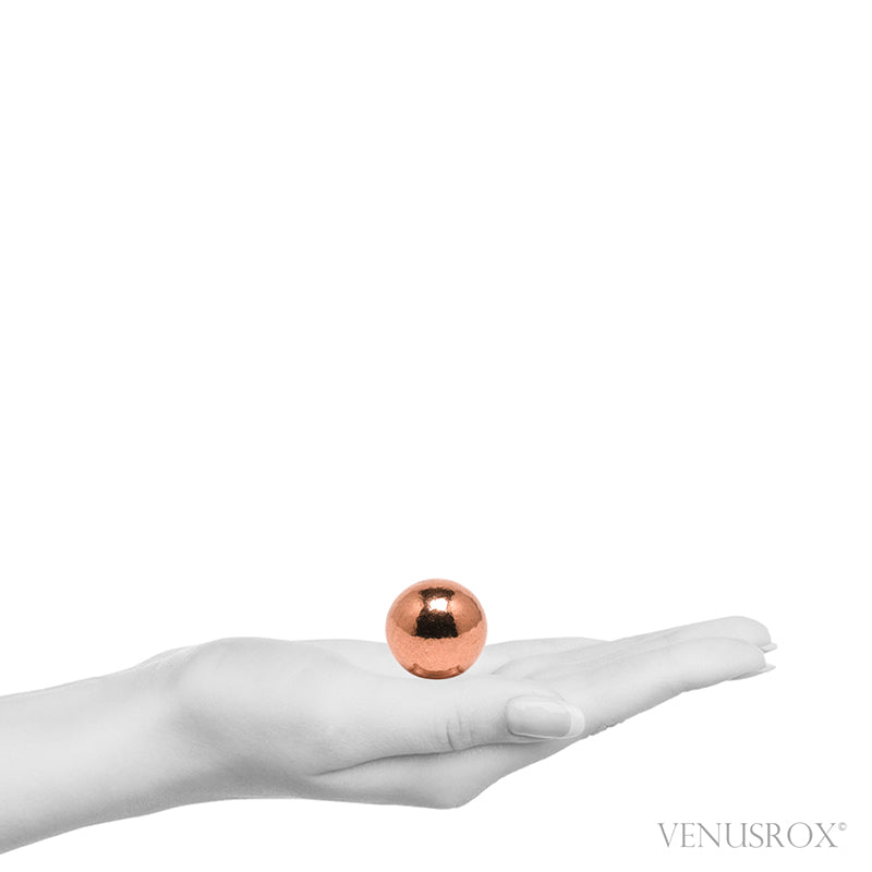 Copper Polished Sphere from the USA | Venusrox