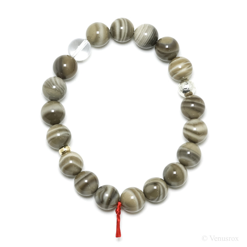 Flint Bead Bracelet from Poland | Venusrox