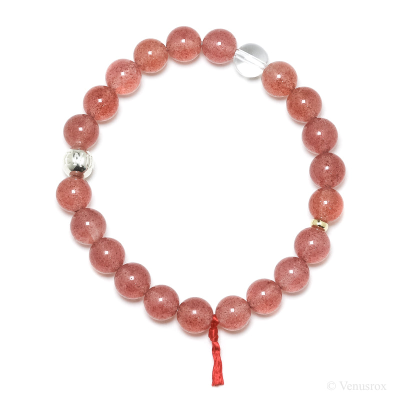 Strawberry Quartz Bracelet from Tanzania | Venusrox