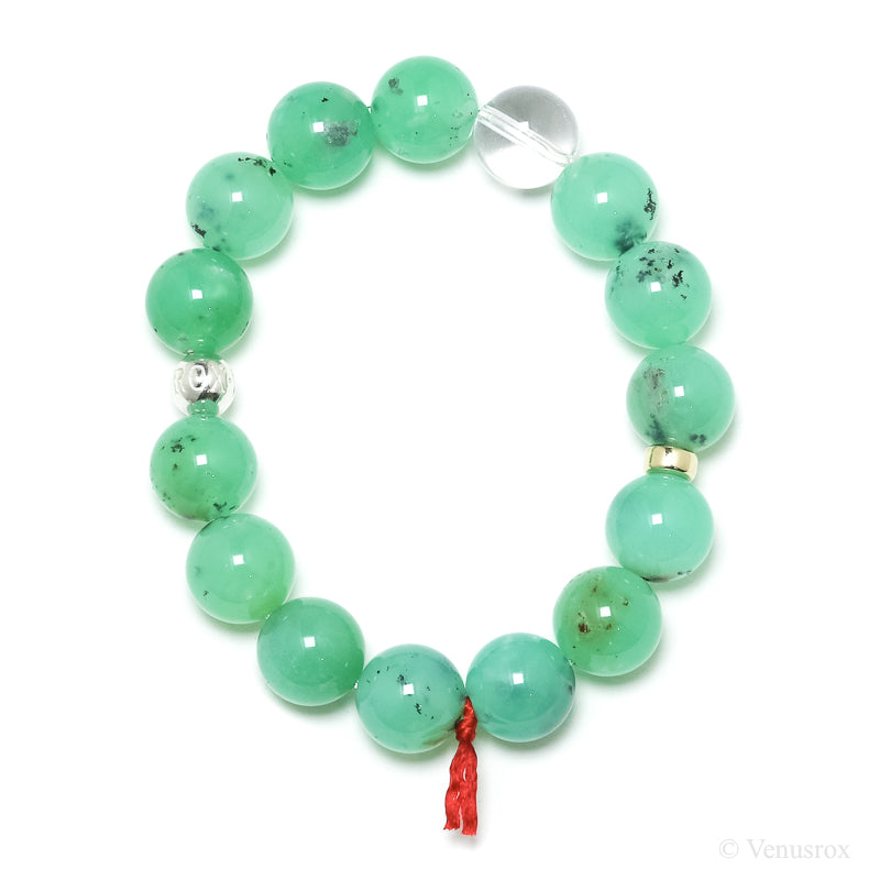 Chrysoprase Bead Bracelet from Australia | Venusrox