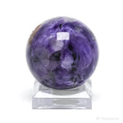 Charoite with Aegirine Polished Sphere from Sakha Republic, Siberia, Russia | Venusrox