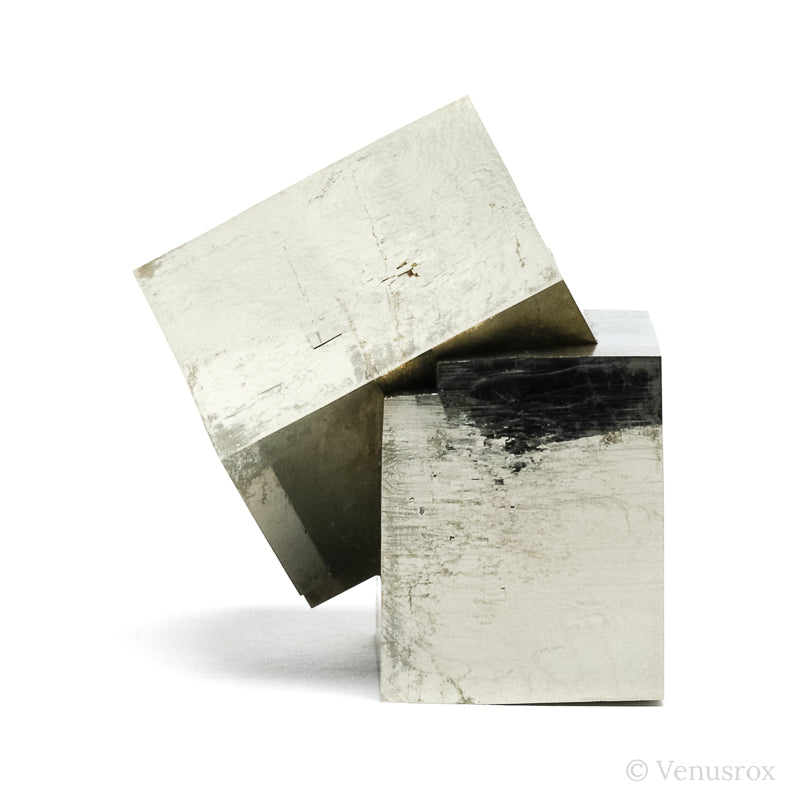 Natural Pyrite Cube Cluster from Navajun, La Rioja, Spain | Venusrox