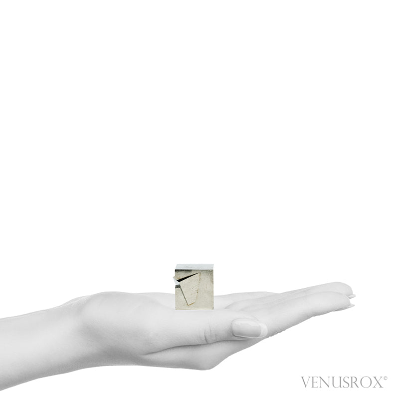 Natural Pyrite Cube Cluster from Navajun, La Rioja, Spain | Venusrox