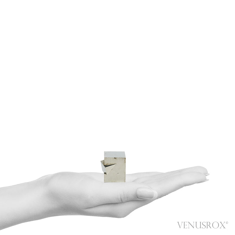 Natural Pyrite Cube Cluster from Navajun, La Rioja, Spain | Venusrox