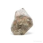 Silver Rutilated/Lodalite/Smoky Quartz Part Polished/Part Natural Crystal from Brazil