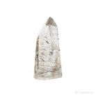 Silver Rutilated Quartz Polished Point from Brazil | Venusrox