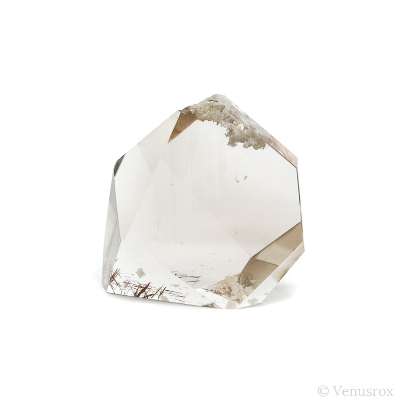 Copper Rutilated/Lodalite Quartz Polished Point from Brazil | Venusrox