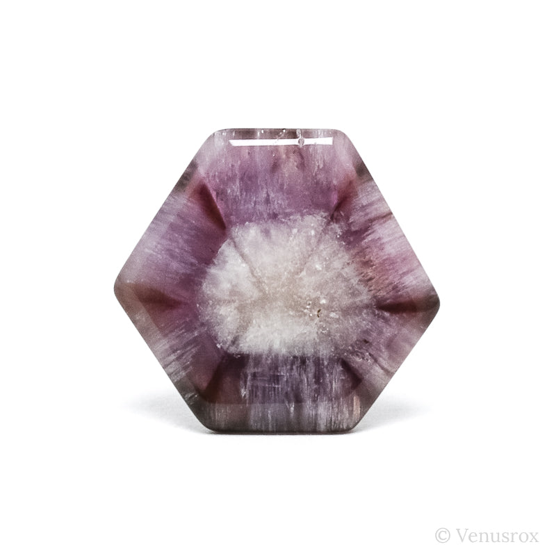 Amethyst Trapiche Polished Crystal from Rondônia, Brazil | Venusrox