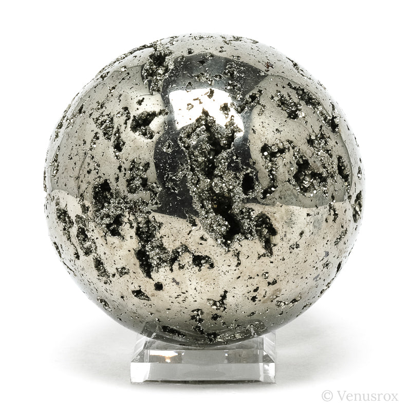Pyrite Geode Sphere from Peru | Venusrox
