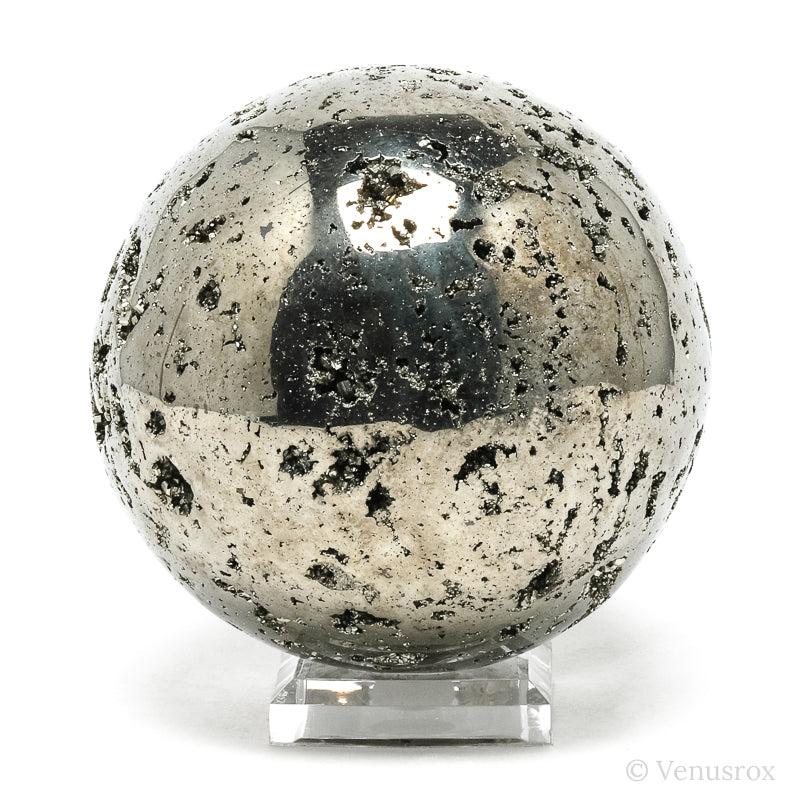 Pyrite Geode Sphere from Peru | Venusrox