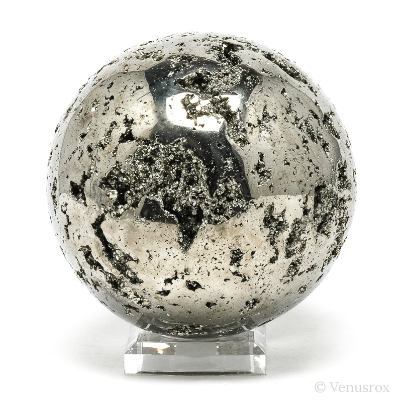 Pyrite Geode Sphere from Peru | Venusrox