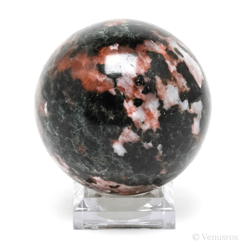 Green Apatite with Feldspar Sphere from Madagascar | Venusrox