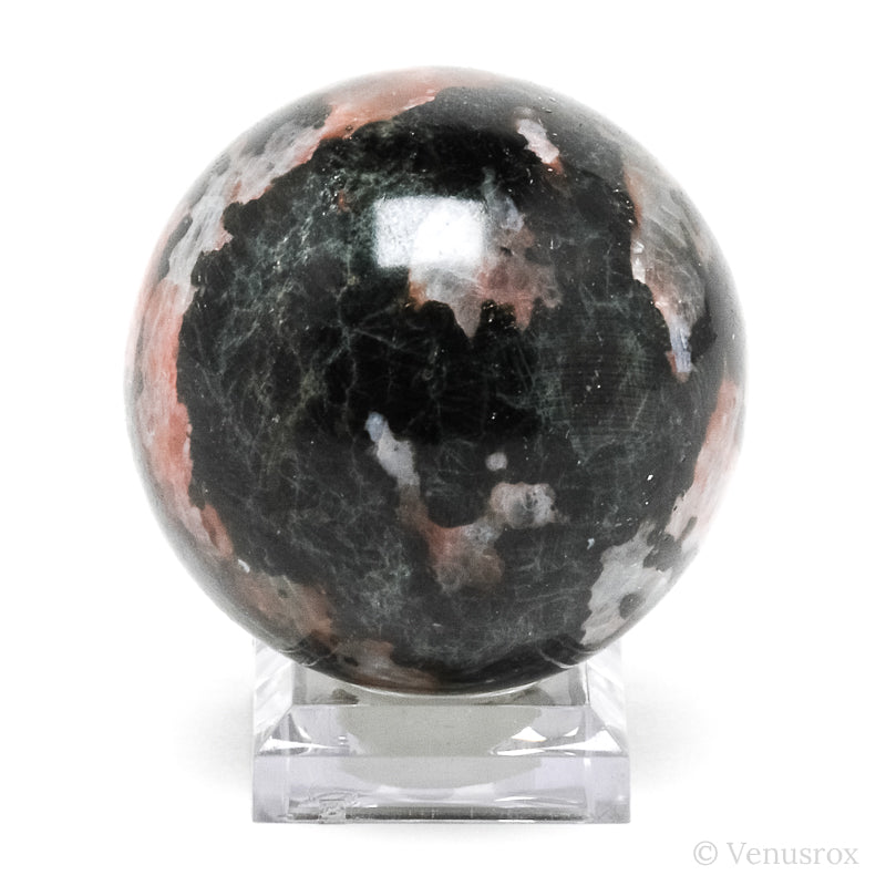 Green Apatite with Feldspar Sphere from Madagascar | Venusrox