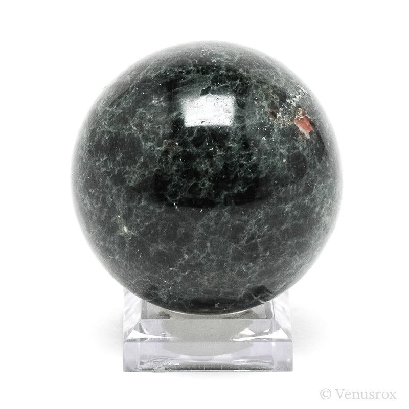 Green Apatite with Feldspar Sphere from Madagascar | Venusrox