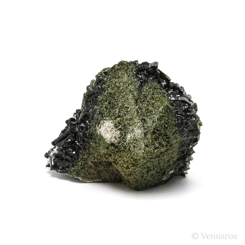 Epidote with Quartz Natural Cluster from Khorwin Mt, Tafresh County, Iran | Venusrox