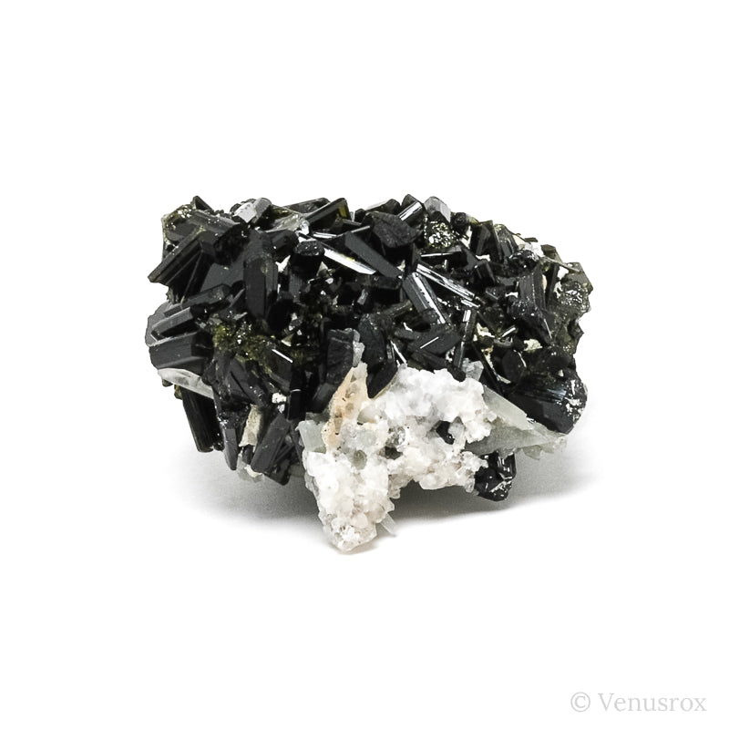 Epidote with Quartz Natural Cluster from Khorwin Mt, Tafresh County, Iran | Venusrox