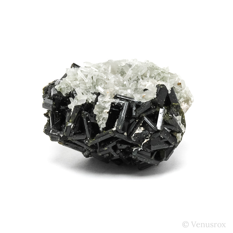 Epidote with Quartz Natural Cluster from Khorwin Mt, Tafresh County, Iran | Venusrox