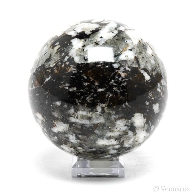 Astrophyllite Polished Sphere from the Kola Peninsula, Russia | Venusrox