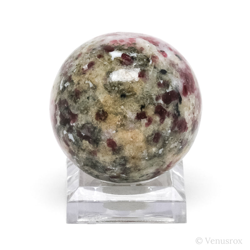 Kakortokite Polished Sphere from Greenland | Venusrox