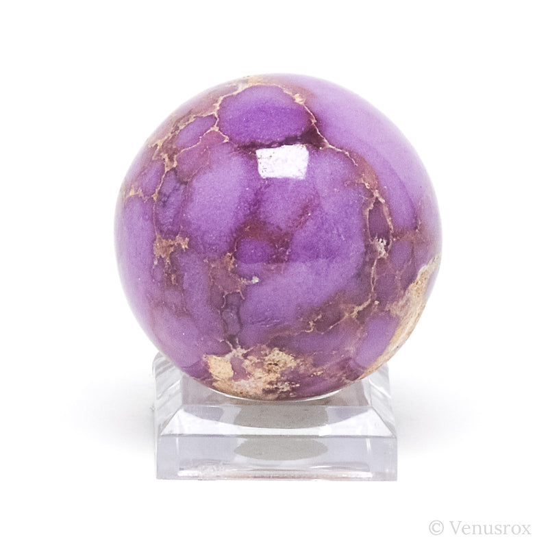 Phosphosiderite Polished Sphere from Peru | Venusrox