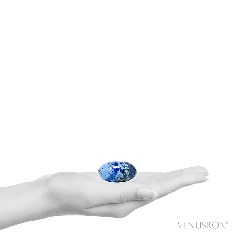 Azurite & Malachite with Matrix Polished Crystal from the Altai Mountains, Siberia, Russia | Venusrox