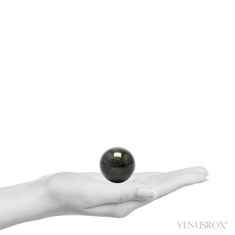Gold Sheen Obsidian Polished Sphere from Mexico | Venusrox