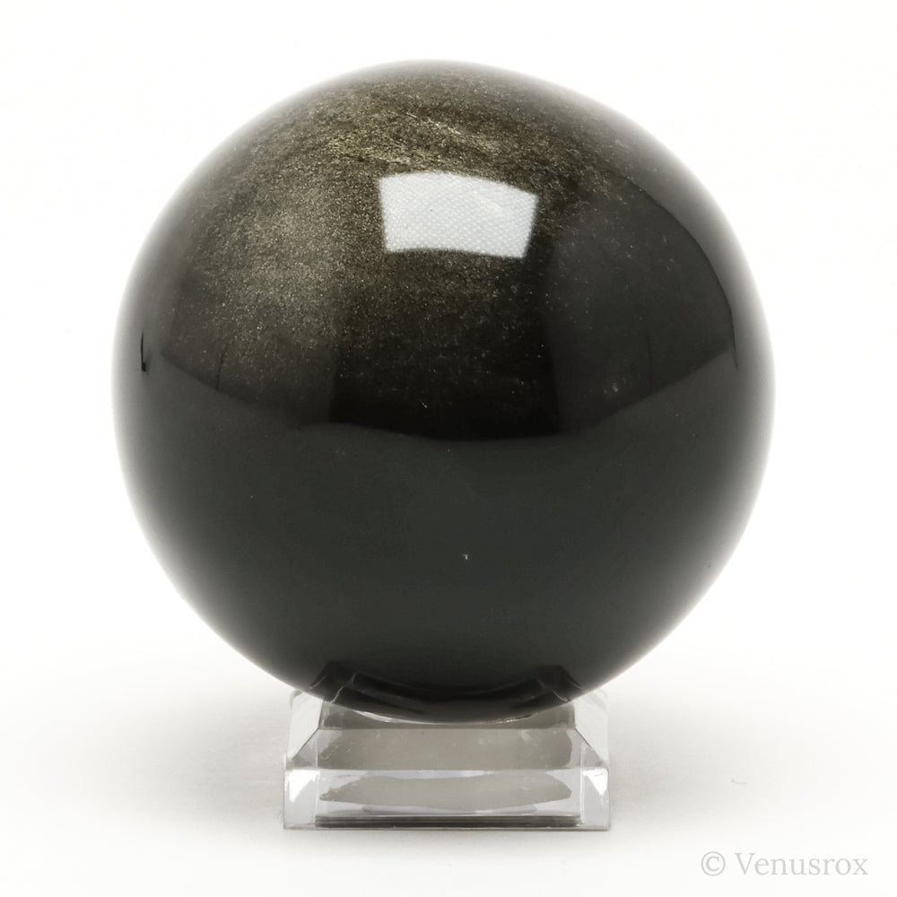 Gold Sheen Obsidian Polished Sphere from Mexico | Venusrox