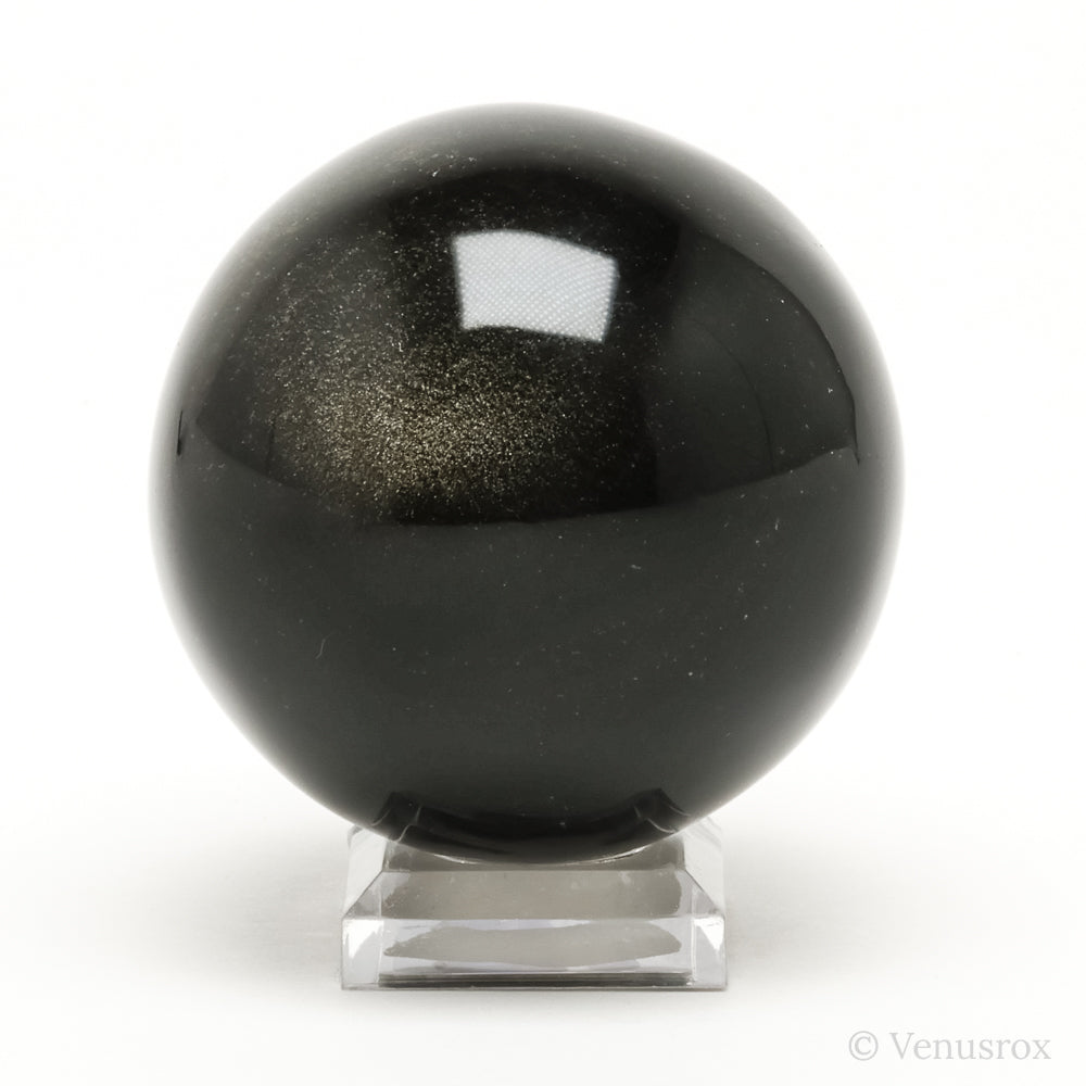 Gold Sheen Obsidian Polished Sphere from Mexico | Venusrox