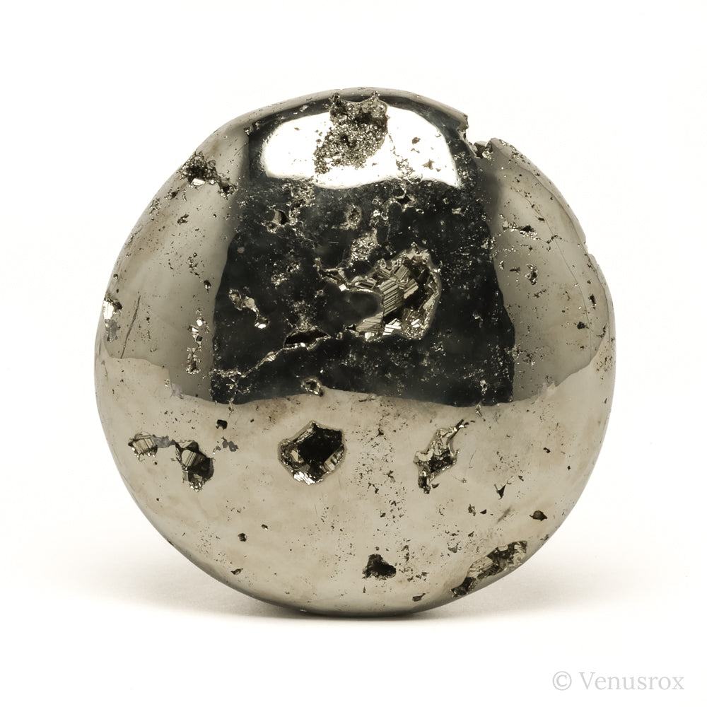 Pyrite Geode Polished Crystal from Peru | Venusrox
