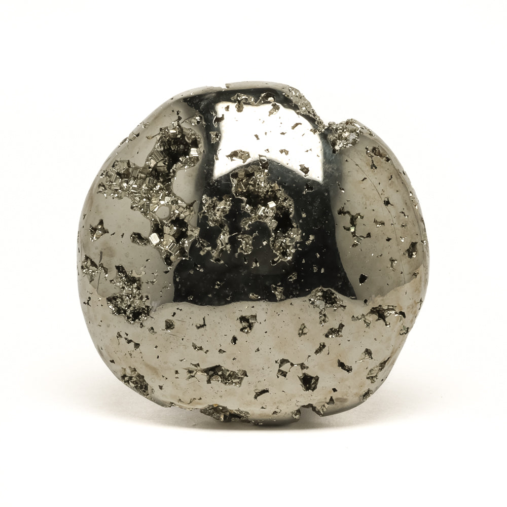 Pyrite Geode Polished Crystal from Peru | Venusrox