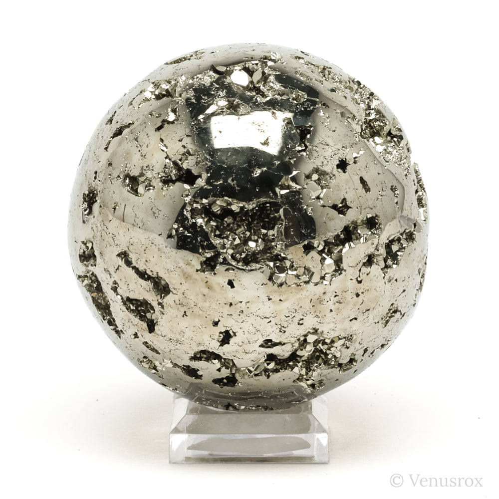 Pyrite Geode Sphere from Peru | Venusrox