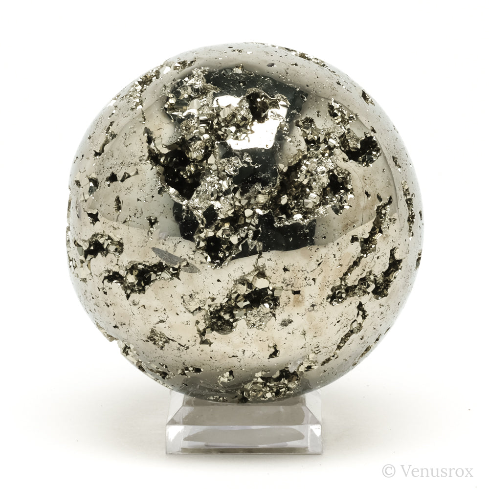 Pyrite Geode Sphere from Peru | Venusrox