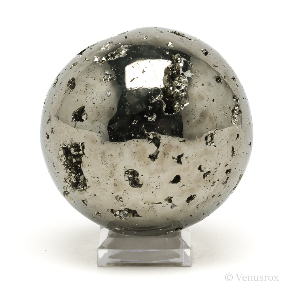 Pyrite Geode Sphere from Peru | Venusrox