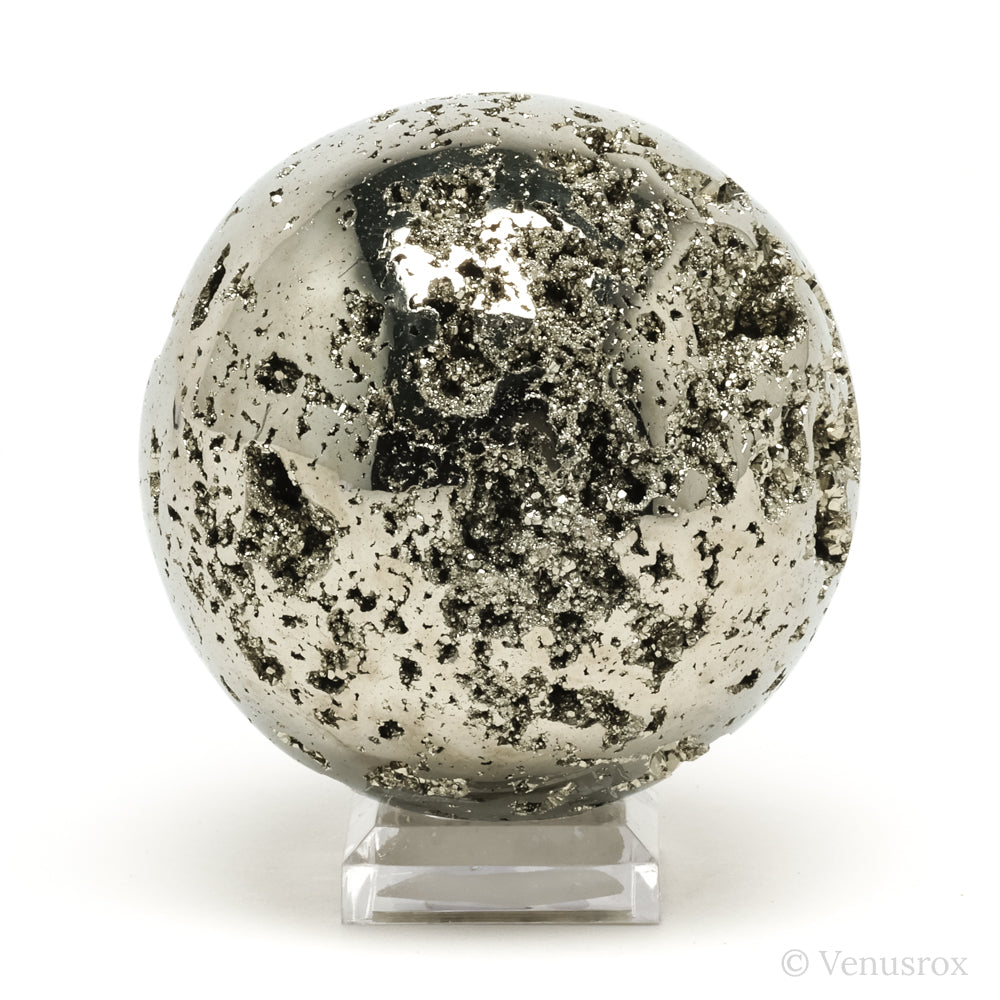 Pyrite Geode Sphere from Peru | Venusrox