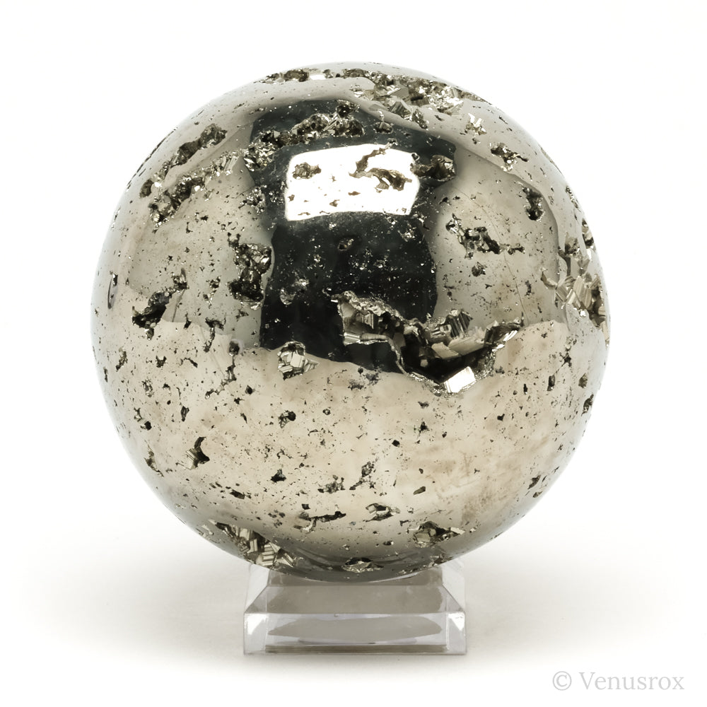 Pyrite Geode Sphere from Peru | Venusrox