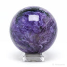 Charoite with Aegirine Polished Sphere from Sakha Republic, Siberia, Russia | Venusrox